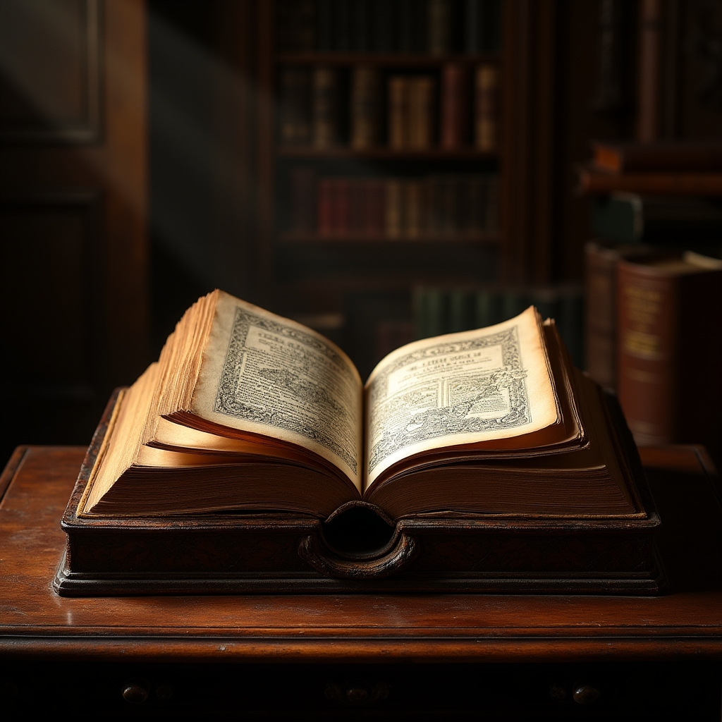 Livre d'art avec reliure mosaïquée